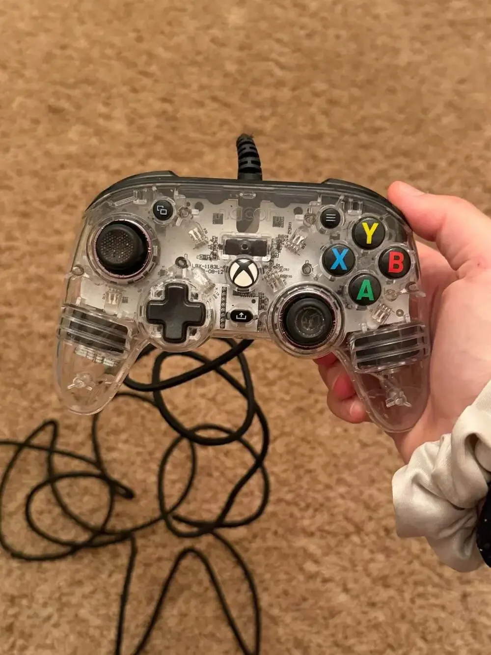 Nacon Pro Compact Colorlight Wired Controller for Xbox and PC